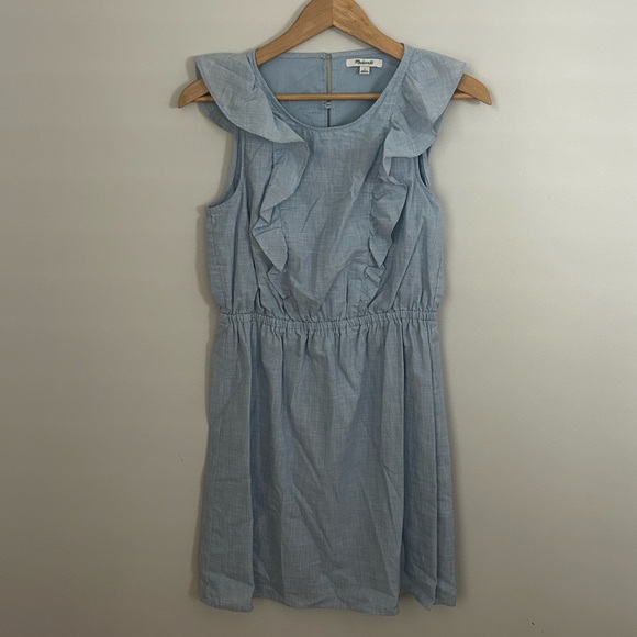 Madewell Ruffle Dress - Picture 1 of 5
